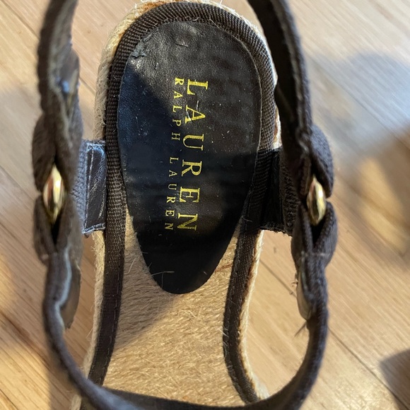 Ralph Lauren Wedge Sandals - Picture 3 of 3